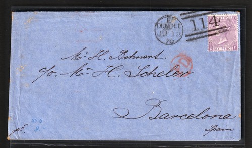 1870 sg109 6d piastra - 1870,