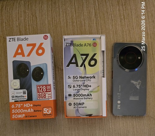 Zte blade a76 - 5g, 8gb