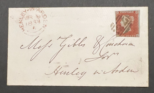 1853 1d penny - sg, 8