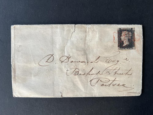 1840 1d penny black - sg,
