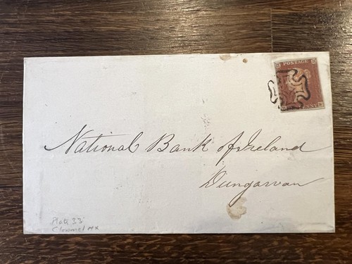 1843 sg8 penny - 1d,